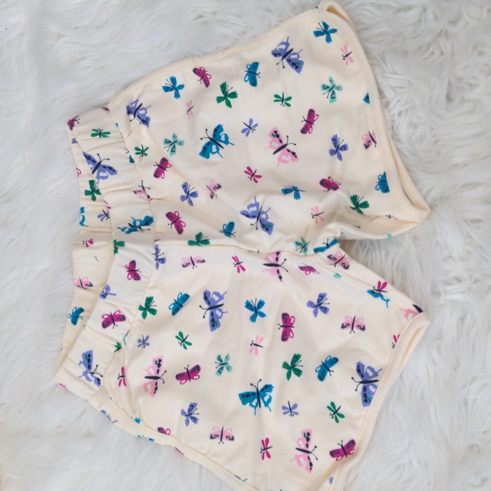 NWT Hanna Andersson Butterfly Terry Shorts - 12